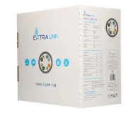 ExtraLink CAT6 UTP (U/UTP) V2 Wewnętrzny Kabel sieciowy 305M - 1543975 - zdjęcie 3